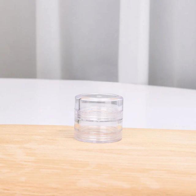 Organizador Portátil de Jóias em Acrílico Transparente com  Multi-camadas e Exibição Rotativa para Maquiagem e Acessórios