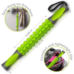 Muscle Roller Massage Stick para Atletas, Massageador Corporal, Dor, Cólicas, Alívio da tensão, Ajuda a recuperar as pernas - Image 4