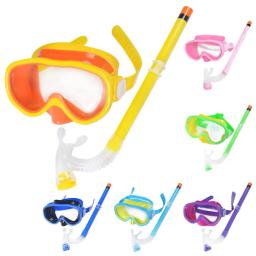 Máscara de natação e conjunto de snorkel para crianças, natação, mergulho, criança, PVC, subaquática, acessórios de mergulho - Image 1