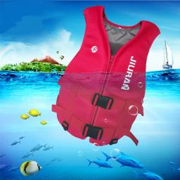 Jaqueta salva-vidas de neoprene para adultos e crianças, colete flutuante, esporte aquático, natação, barco, esqui, condução, deriva, novo - Image 2