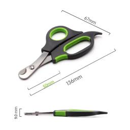 Pet Nail Clippers para pequenos animais, aparador de garras para cachorro, gato, gato, coelho, coelho, pássaro, cachorro, gatinho, unha grooming - Image 6