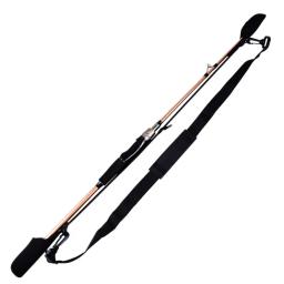 Portátil vara de pesca saco de armazenamento ajustável vara de pesca cinto de ombro vara de pesca cinto protetor carretel acessórios de pesca - Image 1