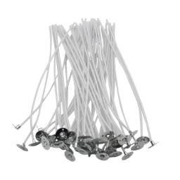 Pavio de algodão para fabricação de velas, kit pré-encerado de velas, artesanato DIY, velas de soja, duradouras, 50 pcs - Image 1