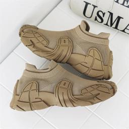 Tênis casuais respiráveis para homens, Tênis para esportes ao ar livre, Tênis de corrida e tênis, Trend Street, Leve - Image 2