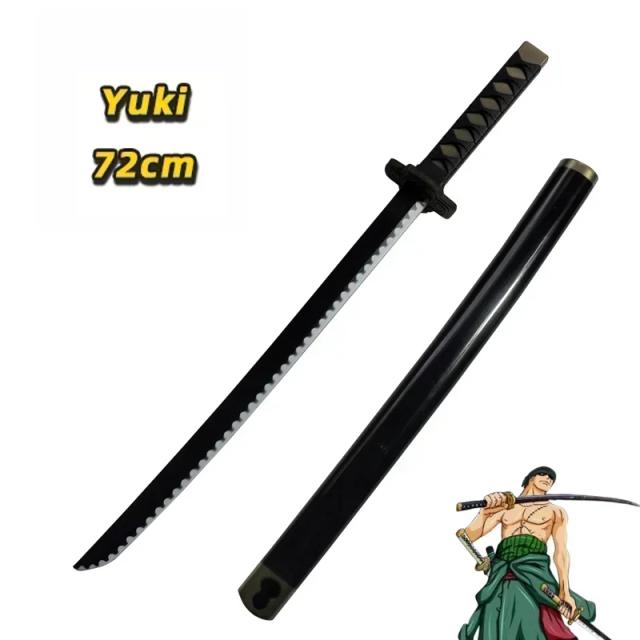 Katana Roronoa Zoro Wado Ichimonji 72cm PU Anime Role Playing Samurai
