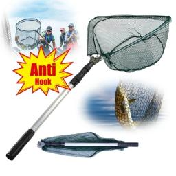 Rede de pesca retrátil, ferramentas de pesca ao ar livre, gaiola, 6 buracos Net, atualizado American Hand Cast, Easy Throw Fly Fishing Net - Image 1