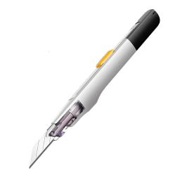Cortador de papel da faca da arte do trabalho do metal da precisão profissional japonês da faca de serviço automático da segurança apropriado para o estudo do escritório - Image 1