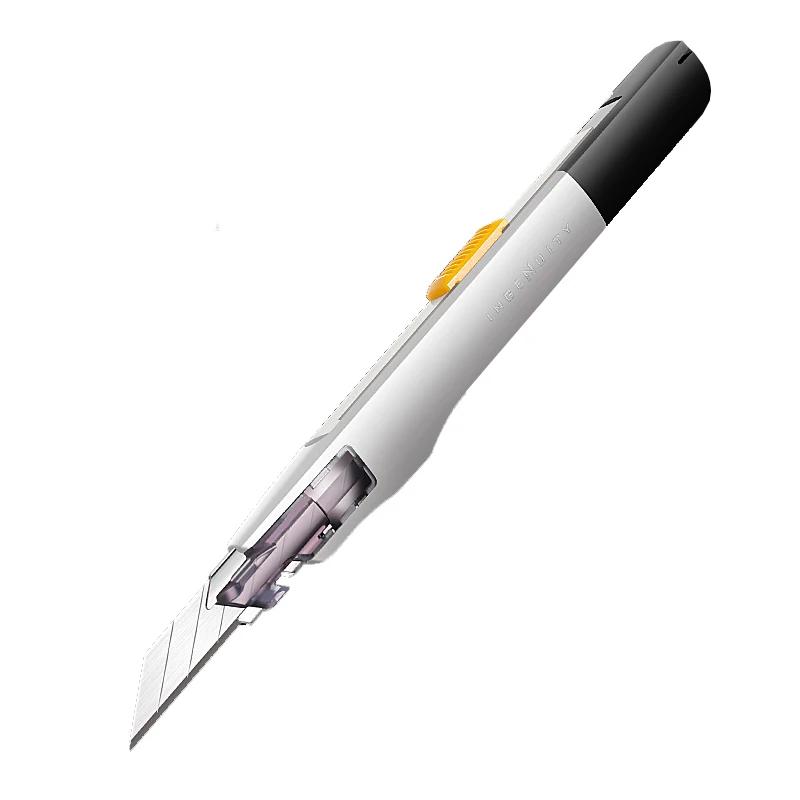 Cortador de papel da faca da arte do trabalho do metal da precisão profissional japonês da faca de serviço automático da segurança apropriado para o estudo do escritório - Image 1