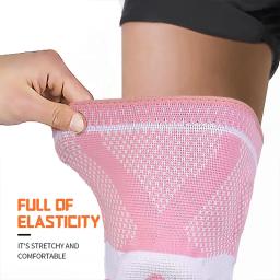 Joelheira Esportiva Dobrável, Suporte Elástico para Lesões do Tendão Patelar e do Menisco, Basquete, Voleibol, Rugby, Joelheiras - Image 2
