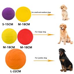 OUZEY-Brinquedos de disco voador resistentes à mordida para cães, Pet multifuncional, Brinquedos de treinamento de cachorros, Jogo interativo ao ar livre - Image 4