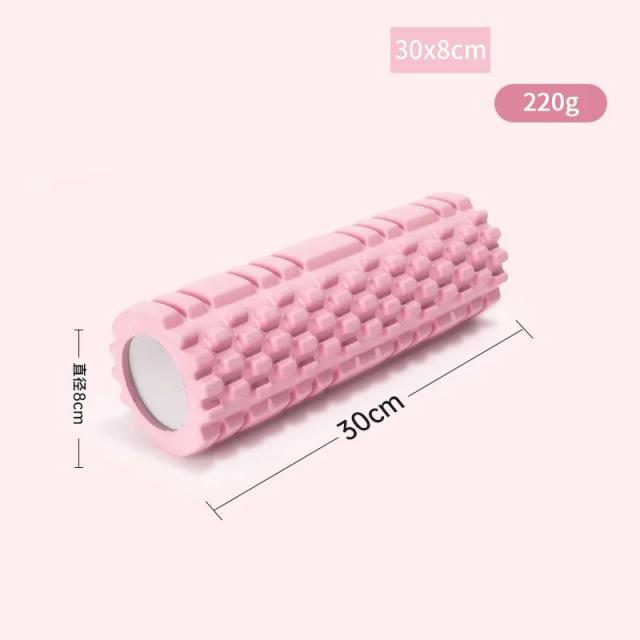 Rolo de Espuma para Yoga e Massagem Miofascial 30cm YJZ01