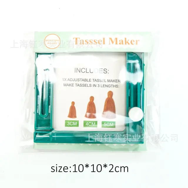 Tear de Tassel Plástico para Artesanato: Criando Fluffs de Lã e Fios de Crochê com Facilidade