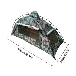 Barraca leve 1 pessoa tenda de pouco peso e à prova dlightweight água fácil configurar única pessoa tenda para acampamento caminhadas viagem escalada - Image 6