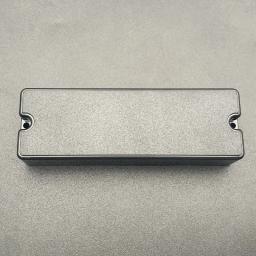 Humbucker Pickup Cover para baixo elétrico, tipo fechado, selado, fechado, 2 furos, fosco, acessórios de guitarra elétrica, 4, 5, 6 cordas, corda, 2pcs - Image 4