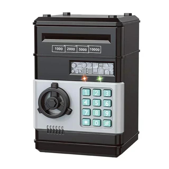 Cofrinho Eletrônico Mini ATM com Senha para Crianças - Caixa de Economia Automática