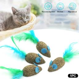 Menta comestível Catnip Ball para Pet, Hortelã Gato Saudável Jogo de Perseguição Doméstica, Produtos de brinquedo Suprimentos de limpeza de dentes - Image 6