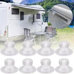 High-Grip Toldo Suction Cup, Motorhome Organiser, Securing Hooks, Fixing Pads, Car, Camping, Acessórios de lona, Caravana, 10pcs, 45mm - Image 1