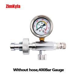 Estação de enchimento HPA Ar Comprimido, Recarga Adaptador de carregamento, Din Scuba Diving Tanque, garrafa grande para tanque pequeno, G5, 8 ", DIN 232/300 Bar - Image 6