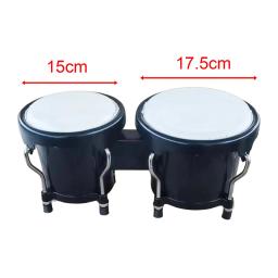 Bongo-Instrumentos de Percussão Educacional, Drum Set, Mão Africano, 6 Polegada, 7 Polegada - Image 6