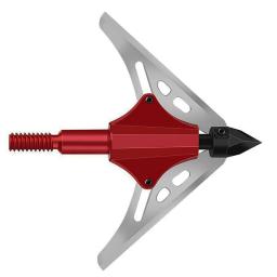 Spring Slide Blade Broadheads para Caça, Mecânico Compatível com Besta e Arco Composto, 2 Mola, 6 Pcs - Image 5