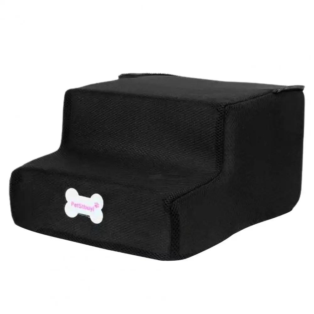 Confortável pet rampa suprimentos para animais de estimação cão passos fecho com zíper escalada resistente rampa de escalada do cão - Image 1
