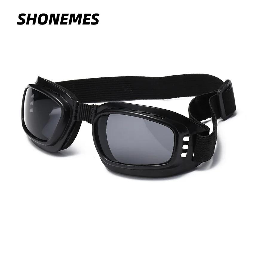 Shadowhunters-Óculos de proteção ajustáveis para homens e mulheres, nevoeiro, poeira, respingos, máscara de olhos dobráveis, esportes, motocicleta, esqui - Image 1