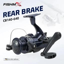 FishMX CB140-640 Carretel de pesca giratório Carretel de pesca de carpa de água salgada Relação de velocidade de freio dianteiro e traseiro 5.2:1 - Image 1