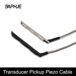 Transdutor captador 3 cordas cabo piezo para caixa de charuto guitarra acústica 2.5mm plug poderosa peças de guitarra de áudio - Image 1