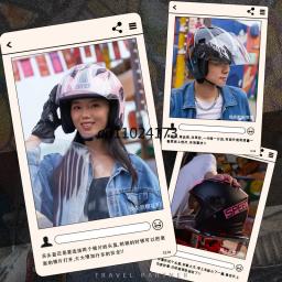 Capacete de scooter elétrico 730, capacete de motocicleta, lente dupla de quatro estações - Image 4