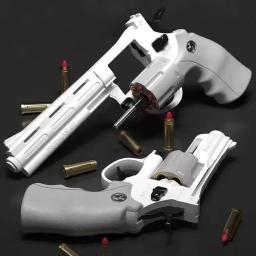 Mecânica contínua Firing Revolver Toy Gun, Pistola lançador automático, bala de dardo macio, CS arma ao ar livre para criança e adulto, ZP5 357 - Image 1