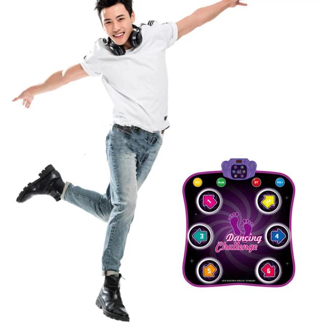 Almofada de Dança Eletrônica Bluetooth 11D para Experiência Musical