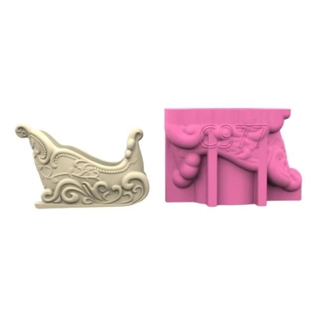 Molde de Silicone Galinha para Vasos de Flores e Suculentas