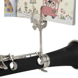 Portátil Mini leve saxofone stand, ferro clip-on titular, apto para a maioria das pessoas - Image 2