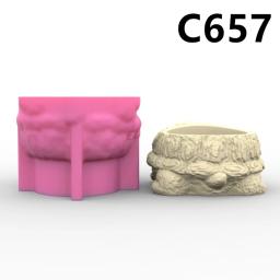 Molde de silicone, molde perfumado para gesso, pedra de concreto, arte de escultura, ornamentos caseiros bonitos - Image 3