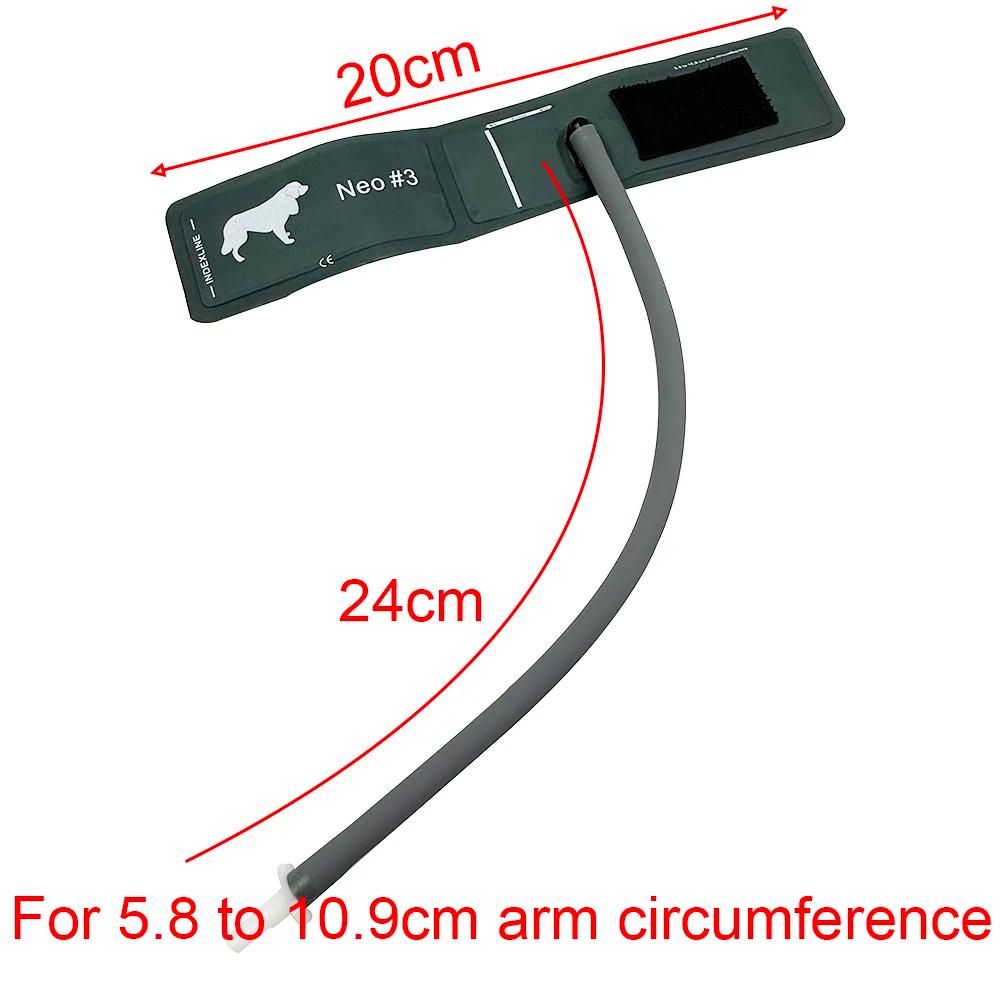 Monitores Pet para Uso Animal, Monitores de Pressão Arterial, TPU Nylon Cuff sem Cápsula, NO.1-NO.5 - Image 1