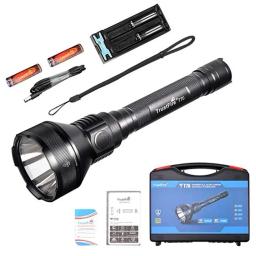 Recarregável Caça Lanterna LED, 2300Lumens, Tocha Tática, Luz Poderosa por 18650 Bateria para Acampar, Auto Defesa - Image 2