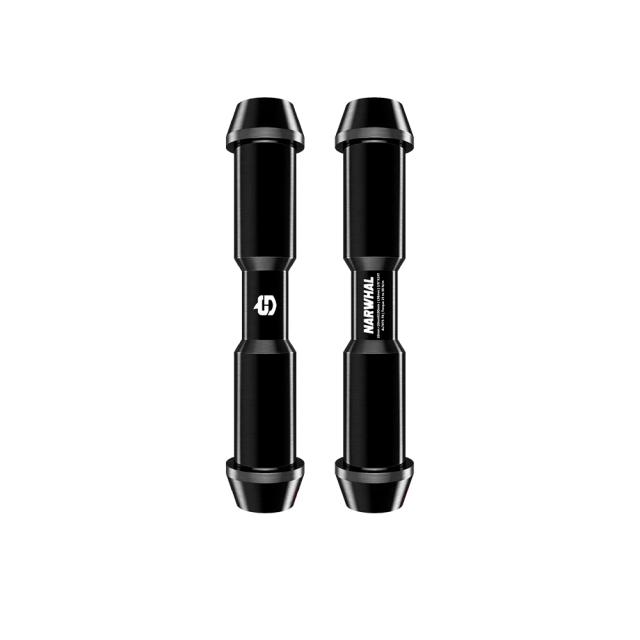 Gateshark Adaptador Eixo 20mm-10mm Liga 7075 para Cubo Dianteiro BMX Bicicleta Corrida