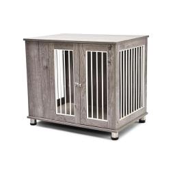 Canil de madeira e móveis, estilo moderno, cães pequenos, médios e grandes - Image 1