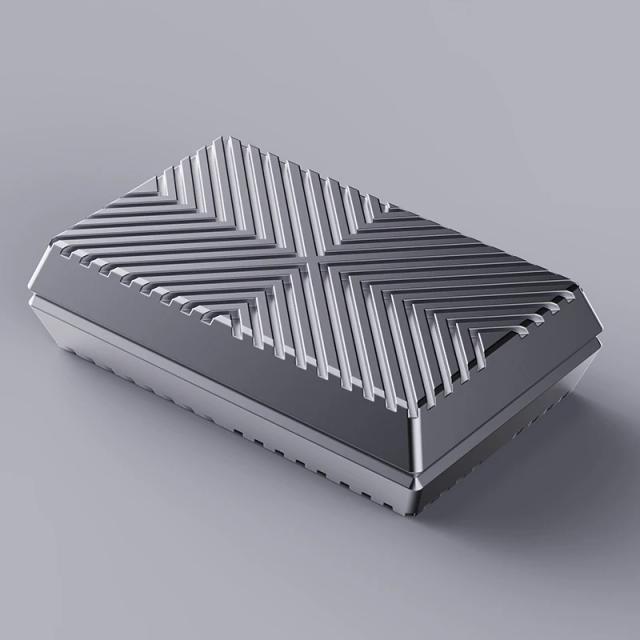 Brinquedo Anti-Estresse Cubo Magnético Fidget Slider Metal Descompressão para Adultos e Crianças