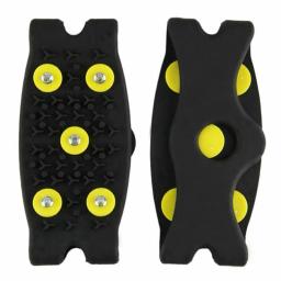 Anti Slip Escalada Crampons, Sapato Covers, Crampons Bundled, Neve Gelo Garras, Caminhada ao ar livre, Acessórios para caminhadas, 5 Stud - Image 3