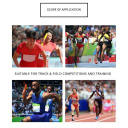 Alumínio Relay Batons Training Tool, Atletismo, Corrida de Corrida, Match Game, Sport Tool, Azul, 4 pcs - Image 5