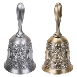Manual de meditação sino mão estilo retro sorte jantar oração tibetano serviço budista portátil artesanal bronze decoração da sua casa - Image 3