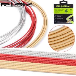 Risk 1pc fio de mudança de freio de bicicleta, linha interna de revestimento de aço inoxidável e nano-teflo, cabo de freio de mudança de bicicleta de estrada mtb fio interno - Image 4
