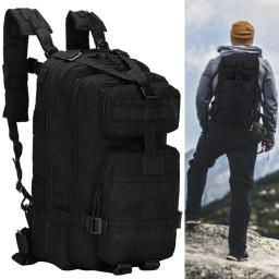 Grande Capacidade Ajustável Mochila Tática, Montanhismo Saco, Saco Respirável para Camping, Caminhadas, Viagem - Image 1