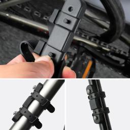 Bicicleta Garrafa Suporte Mount Adapter, Silicone MTB Bike Kettle Stand Base, amplamente utilizado no guidão, Quadro de tubo de espigão - Image 6