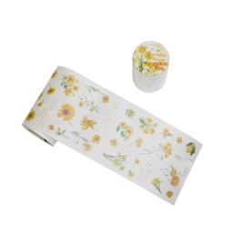 Plantas Verdes Floral Conjunto De Fita Decorativa, Washi Tape, Bonito, Scrapbook, Diários, Decoração DIY e Artesanato Disponível - Image 6