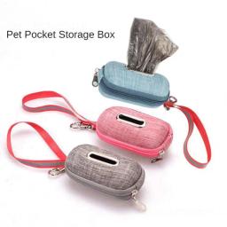 Portátil Dog Poop Bag, limpeza do lixo, Acessórios de distribuição, Lixo Usado, Limpar Bins Dispenser, Dog Stool, Pet Supplies, 24.8g - Image 1