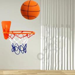 Conjuntos De Brinquedo De Basquete De Plástico Indoor Infantil, Mini Bomba De Bola Inflável, Encosto Rim, Jogo De Parede De Crianças - Image 4