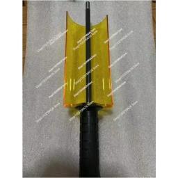 Kit de escova de cera de esqui eficiente com alça de eixo capa rolo escova snowboard manutenção escovas de depilação de esqui snowboard escova de depilação - Image 3