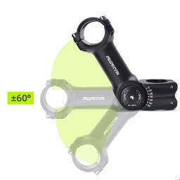 Angle Riser para Mountain Bike, Acessórios de elevação de bicicleta, Altura, Torneira Guiador, Hastes Ajustáveis, Fácil Instalação, 25.4 31.8 - Image 3